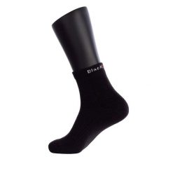 Czarne skarpetki do kostki Crown Pro Negro 35-38. Białe skarpetki damskie BLACK CROWN, bez wzorów, z bawełny. Za 126.99 zł.