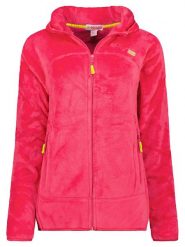 Geographical Norway Kurtka polarowa "Upalood" w kolorze różowym rozmiar: L. Różowe kurtki damskie Geographical Norway, l, bez wzorów, z polaru, bez kaptura. Za 96.14 zł.