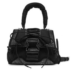 Torebka Steve Madden. Czarne torebki klasyczne damskie Steve Madden, bez dodatków. Za 329.99 zł.