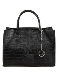 Mia Tomazzi Skórzany shopper bag "Lepontina" w kolorze czarnym - 33 x 26 x 15 cm rozmiar: onesize. Czarne shopper bag Mia Tomazzi, bez wzorów, z materiału, przez ramię, bez dodatków. Za 295.86 zł.