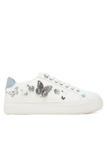 Aldo Sneakersy Saxony 13966825 Biały. Białe obuwie sportowe damskie ALDO, ze skóry, bez zapięcia. Za 219.99 zł.