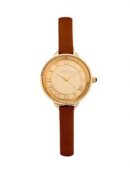 Bertha Zegarek kwarcowy "Madison" w kolorze złoto-brązowym rozmiar: onesize. Brązowe, analogowe zegarki damskie Bertha, ze stali. Za 173.99 zł.
