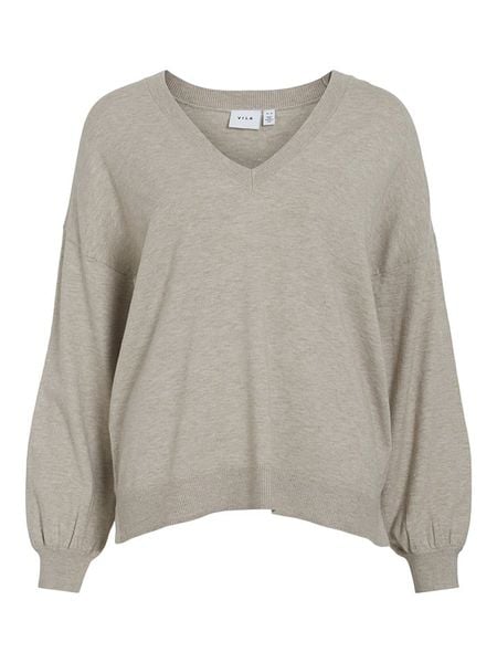 Vila Sweter "Comfy" w kolorze szarym rozmiar: XS. Szare swetry klasyczne damskie Vila, s, z wiskozy, bez kołnierzyka. Za 52.55 zł.