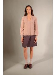 Perfect Cashmere Kaszmirowy sweter "Noty" w kolorze karmelowym rozmiar: XXL. Brązowe swetry klasyczne damskie Perfect Cashmere, xxl, z kaszmiru, bez kołnierzyka. Za 413.99 zł.