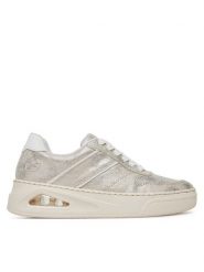 Rieker Sneakersy N6402-40 Srebrny. Szare obuwie sportowe damskie Rieker, z materiału, bez zapięcia. Za 349.99 zł.
