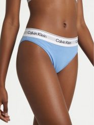 Calvin Klein Underwear Figi klasyczne LV00QF8524 Błękitny. Niebieskie figi Calvin Klein Underwear, bez wzorów, z bawełny. Za 109.99 zł.