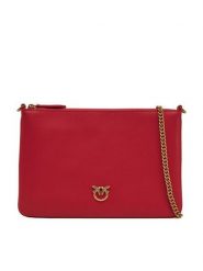 PINKO Torebka 100455 A0F1 R30Q Czerwony. Czerwone torebki wieczorowe damskie Pinko, bez wzorów, ze skóry, bez dodatków. Za 419.99 zł.