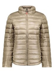 Canadian Peak Kurtka pikowana "Anneceak" w kolorze beżowym rozmiar: 3XL. Brązowe kurtki damskie Canadian Peak, xl, bez wzorów, bez kaptura. Za 126.45 zł.