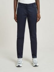 G-Star Spodnie chino w kolorze granatowym rozmiar: W30/L34. Niebieskie spodnie materiałowe damskie G-Star, bez wzorów. Za 217.45 zł.