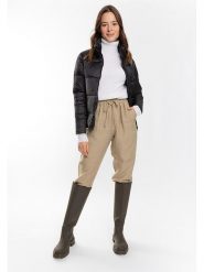 Northwood Kurtka zimowa w kolorze czarnym rozmiar: XL. Czarne kurtki damskie Northwood, na zimę, xl, bez wzorów, prążkowane, bez kaptura. Za 152.99 zł.