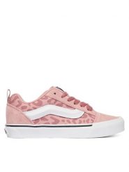 Vans Tenisówki Knu Skool VN000D2TFPR1 Różowy. Czerwone buty sportowe dziewczęce Vans, bez wzorów, ze skóry, bez zapięcia. Za 339.99 zł.