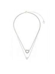 Guess Naszyjnik JUBN05 026JW Srebrny. Szare naszyjniki damskie Guess, srebrne. Za 329.99 zł.