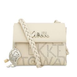 Beżowa Elegancka Torebka Damska Anekke Edycja Limitowana. Brązowe torebki klasyczne damskie Anekke, ze skóry ekologicznej, na ramię, bez dodatków. Za 329.00 zł.