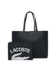 Lacoste Torebka NF5128AS Czerwony. Czerwone torebki klasyczne damskie Lacoste, ze skóry, bez dodatków. Za 689.99 zł.
