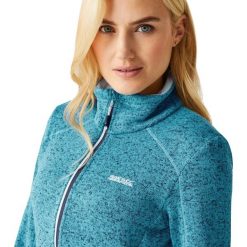 Bluza Polarowa Damska Melanżowy Pełen Suwak Newhill. Fioletowe bluzy damskie Regatta, na zimę, xl, bez wzorów, z dzianiny, bez kaptura. Za 61.99 zł.