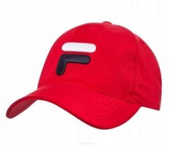 Czapka tenisowa Fila Baseball Cap Max czerwona. Czerwone czapki damskie Fila, bez wzorów, z materiału. Za 79.00 zł.