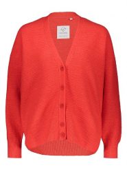 Timezone Kardigan w kolorze czerwonym rozmiar: M. Czerwone kardigany damskie Timezone, m, bez wzorów. Za 148.61 zł.