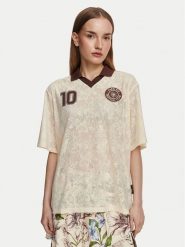 Adidas T-Shirt Farm Rio KR0239 Beżowy jasny Loose Fit. Brązowe t-shirty damskie Adidas, xs, bez wzorów, z syntetyku, bez kołnierzyka. Za 349.99 zł.