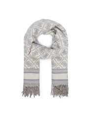 Guess Szalik AW5665 POL03 Szary. Szare szaliki damskie Guess, z aplikacjami. Za 194.99 zł.