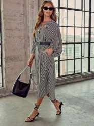 LA Angels Sukienka w kolorze czarno-beżowym rozmiar: S. Brązowe sukienki damskie LA Angels, bez wzorów, ze skóry, bez ramiączek. Za 165.99 zł.