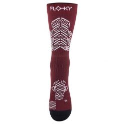 Skarpetki Floky Floky Axsist Dorosłych. Czerwone skarpetki damskie FLOKY, bez wzorów, z materiału. Za 205.99 zł.