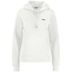 Bluza damska z kapturem Fila Lierna. Białe bluzy damskie Fila, bez wzorów, z kapturem. Za 252.95 zł.