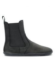 Groundies Skórzane buty "Camden" w kolorze antracytowym do chodzenia na boso rozmiar: 38. Czarne botki damskie Groundies, z nubiku, bez zapięcia, trekkingowe. Za 339.99 zł.