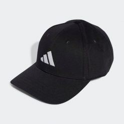 Czapka z daszkiem ADIDAS. Czapki z daszkiem damskie Adidas, bez wzorów, z tkaniny. Za 79.99 zł.