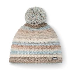 Czapka Eisbar Mikata Pompon MÜ. Brązowe czapki damskie Eisbär, bez wzorów. Za 249.90 zł.