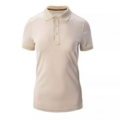 Koszulka damska Magnum Polo Wo's - beżowa, Rozmiar L. Brązowe koszulki sportowe damskie MAGNUM, l, bez wzorów, z materiału, bez ramiączek, do biegania. Za 56.99 zł.
