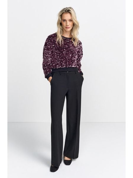 Rich & Royal Bluza w kolorze czarnym rozmiar: S. Czarne bluzy damskie Rich & Royal, s, bez wzorów, bez kaptura. Za 150.72 zł.