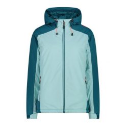 Kurtka damska z kapturem ripstop CMP. Niebieskie kurtki damskie CMP, xs, bez wzorów, z kapturem. Za 447.70 zł.