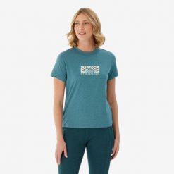 Koszulka damska Columbia. Bluzki damskie Columbia, l, bez wzorów, z tkaniny, sportowe, bez kołnierzyka, bez ramiączek. Za 179.99 zł.