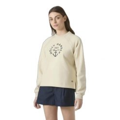 Bluza damska Helly Hansen Capri. Białe bluzy damskie Helly Hansen, bez wzorów, bez kaptura. Za 383.00 zł.