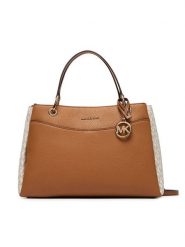 MICHAEL Michael Kors Torebka 30T6GX5L8B Kremowy. Białe torebki klasyczne damskie MICHAEL Michael Kors, ze skóry, bez dodatków. Za 1,329.00 zł.