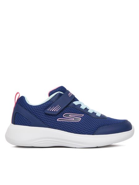 Skechers Sneakersy Selectors - Reset Achieved 303573L/NVY Granatowy. Niebieskie buty sportowe dziewczęce Skechers, z materiału, bez zapięcia. Za 117.99 zł.