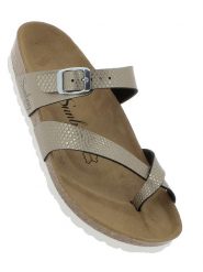 Sunbay Japonki w kolorze szarobrązowym rozmiar: 39. Brązowe klapki damskie Sunbay, bez wzorów, z otwartym noskiem, bez obcasa, bez zapięcia. Za 109.78 zł.