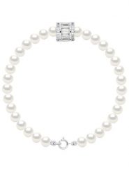 ATELIERS SAINT GERMAIN Bransoletka perłowa w kolorze białym rozmiar: onesize. Białe bransoletki damskie ATELIERS SAINT GERMAIN, srebrne. Za 369.99 zł.