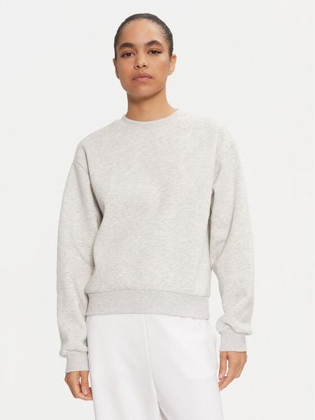 Gina Tricot Bluza Basic 10943 Szary Relaxed Fit. Szare bluzy damskie Gina Tricot, xxl, bez wzorów, z bawełny, bez kaptura. Za 59.99 zł.