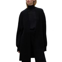 Kurtka ECOALF ARECAALF KNIT Czarny. Czarne kurtki damskie Ecoalf, bez wzorów, z tkaniny, bez kaptura. Za 583.99 zł.