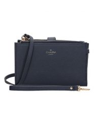 Charm Portfel "Birmingham" w kolorze granatowym - 18,5 x 12 x 3 cm rozmiar: onesize. Niebieskie portfele damskie Charm, bez wzorów, z materiału. Za 65.99 zł.