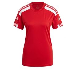Koszulka damska adidas Squadra 21. Białe bluzki damskie Adidas, s, bez wzorów, bez kołnierzyka, bez ramiączek. Za 69.00 zł.