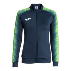 Damska bluza dresowa Joma Elite XI. Niebieskie bluzy damskie Joma, l, z aplikacjami, z dresówki, bez kaptura. Za 350.50 zł.