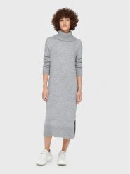 ONLY Sukienka dzianinowa Brandie 15214595 Szary Relaxed Fit. Szare sukienki damskie Only, bez wzorów, z dzianiny, bez ramiączek. Za 99.99 zł.