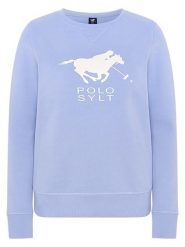 Polo Sylt Bluza w kolorze błękitnym rozmiar: L. Niebieskie bluzy damskie Polo Sylt, l, bez wzorów, z bawełny, bez kaptura. Za 125.95 zł.