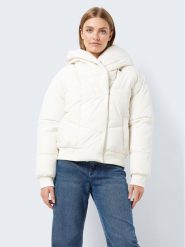 Noisy May Kurtka zimowa 27026539 Écru Regular Fit. Kurtki damskie Noisy may, na zimę, l, bez wzorów, z syntetyku, bez kaptura. Za 339.99 zł.
