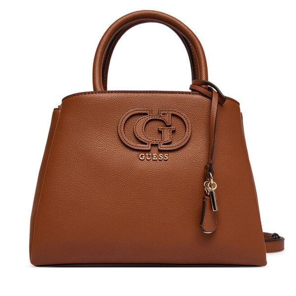 Torebka Guess. Brązowe kuferki damskie Guess, bez dodatków. Za 380.99 zł.