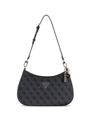 Guess Torebka 175341 Czarny. Czarne listonoszki damskie Guess, ze skóry, bez dodatków. Za 419.99 zł.