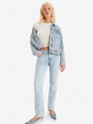 Levi's Dżinsy - Slim fit - w kolorze błękitnym rozmiar: W29/31. Niebieskie jeansy damskie Levi's. Za 175.67 zł.