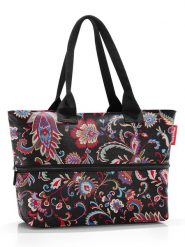 Reisenthel Shopper bag w kolorze czarnym ze wzorem - 50 x 26 x 16 cm rozmiar: onesize. Czarne shopper bag Reisenthel, bez wzorów, z materiału, bez dodatków. Za 96.60 zł.